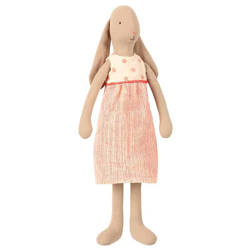 Kuschelhase Mädchen im Kleid (H 42 cm) – Bild 1