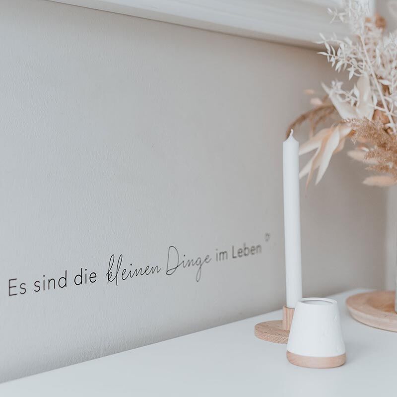 Sticker "Es sind die kleinen Dinge im Leben" – Bild 1