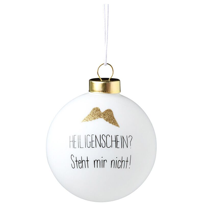 Lustige Kugel "Heiligenschein" – Bild 1