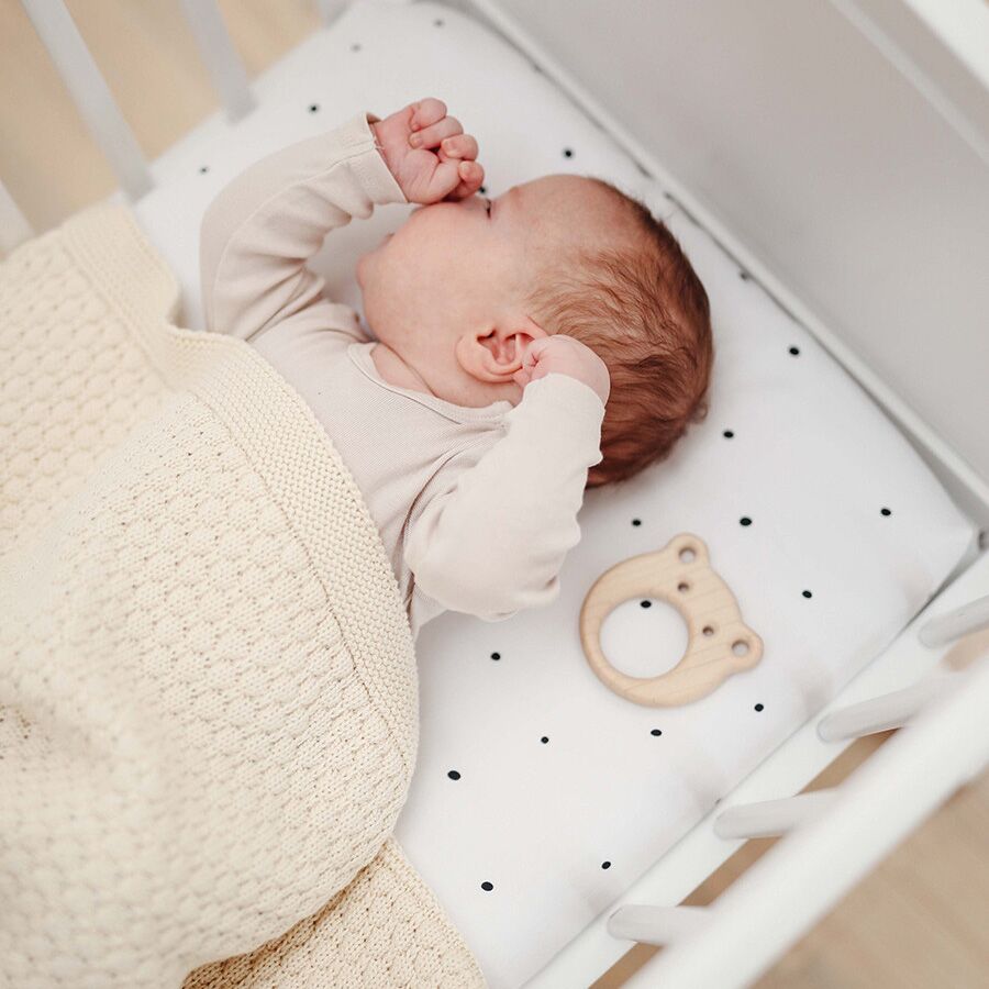 Baby-Wolldecke "Bubbles" (Crème) – Bild 1
