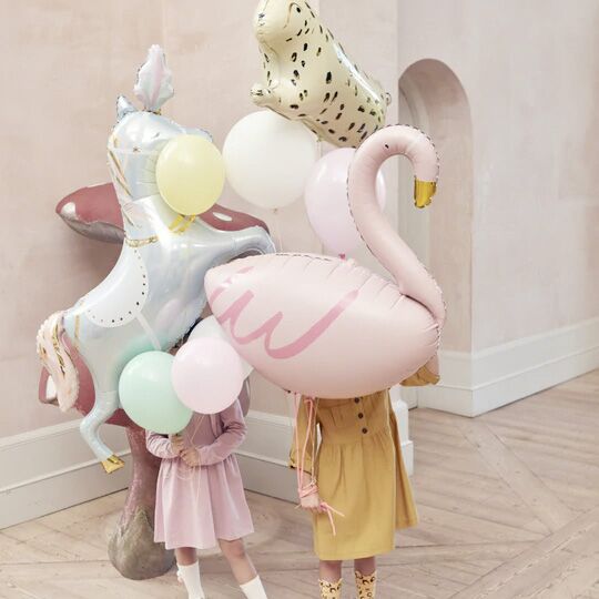 Folien-Ballon "Flamingo" von Meri Meri – Bild 1