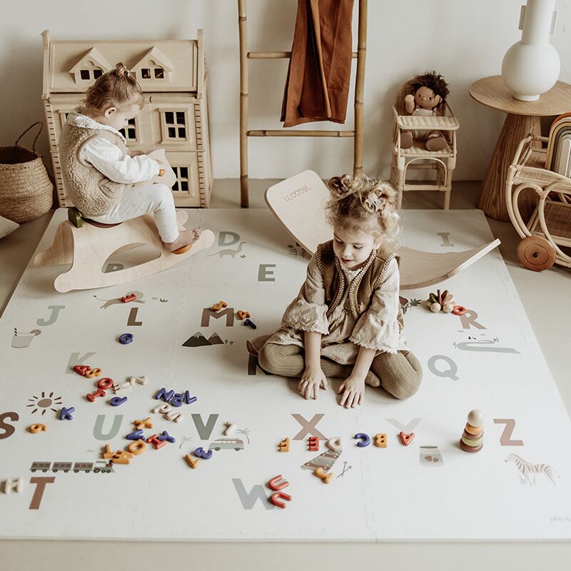 2 in 1 Spielmatte EEVAA "Alphabet" – Bild 1