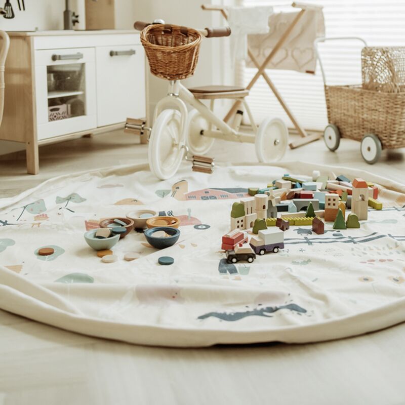 2 in 1 Toy Storage Bag "Farm" – Bild 1