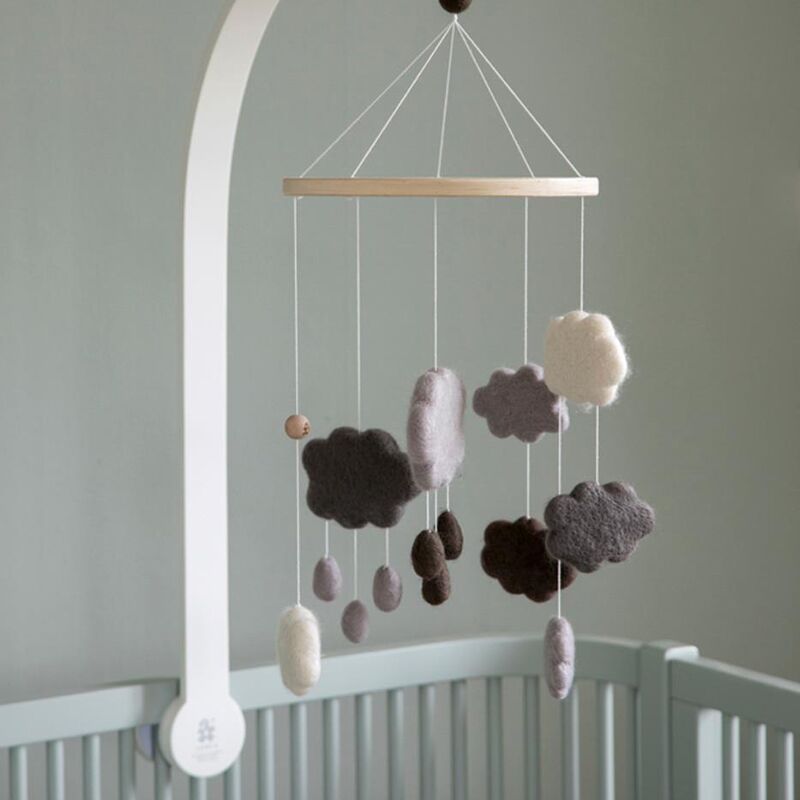 Mobile-Halter für das Sebra-Bett "Baby & Jr." (white) – Bild 1