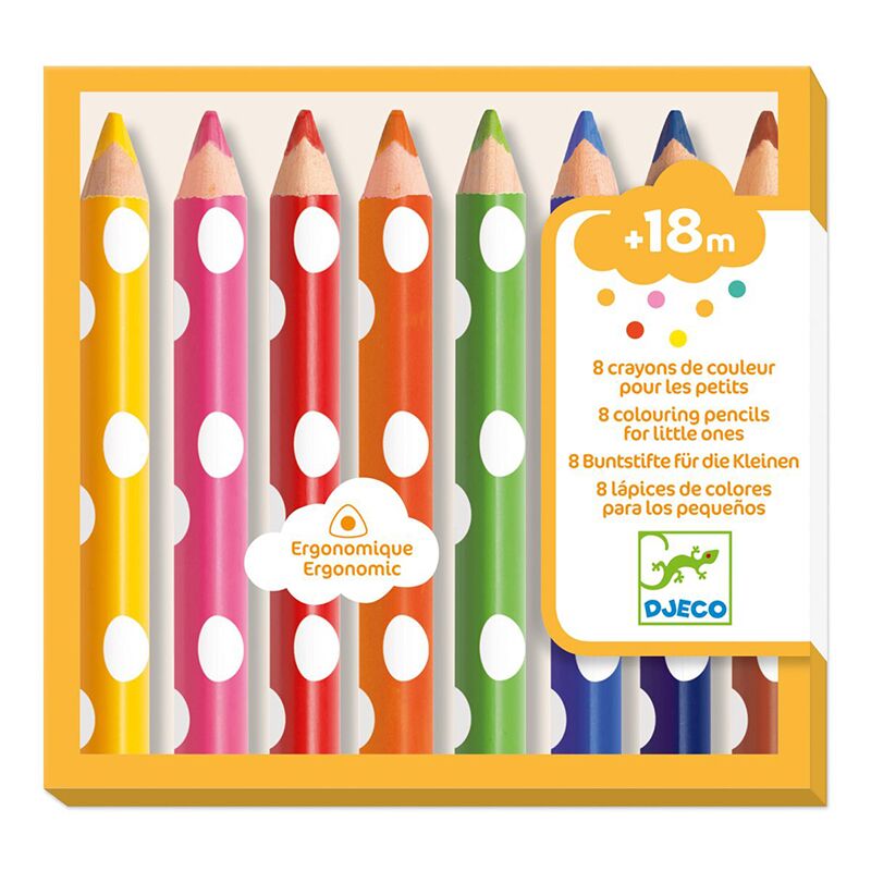 Dicke Buntstifte (8er-Set) – Bild 1