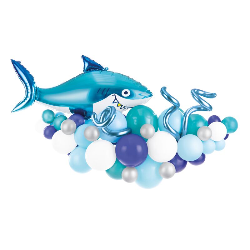 Ballon-Girlande Hai – Bild 1
