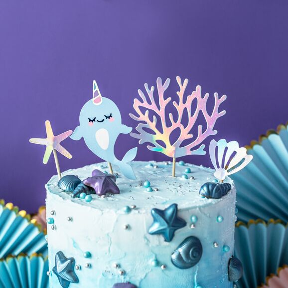 Kuchen-Topper "Narwal" – Bild 1