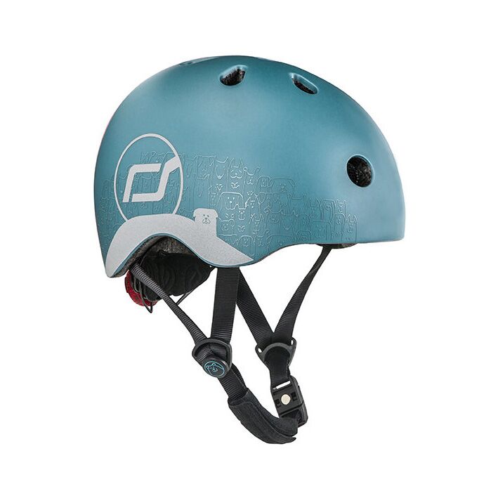Scoot & Ride Helm XXS (reflective steel) – Bild 1