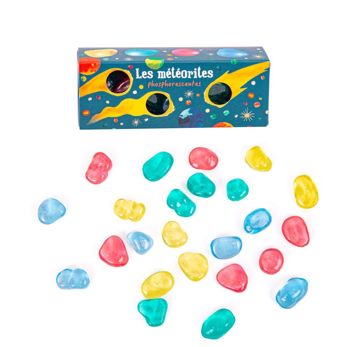 Glow in the dark Meteoriten – Bild 1