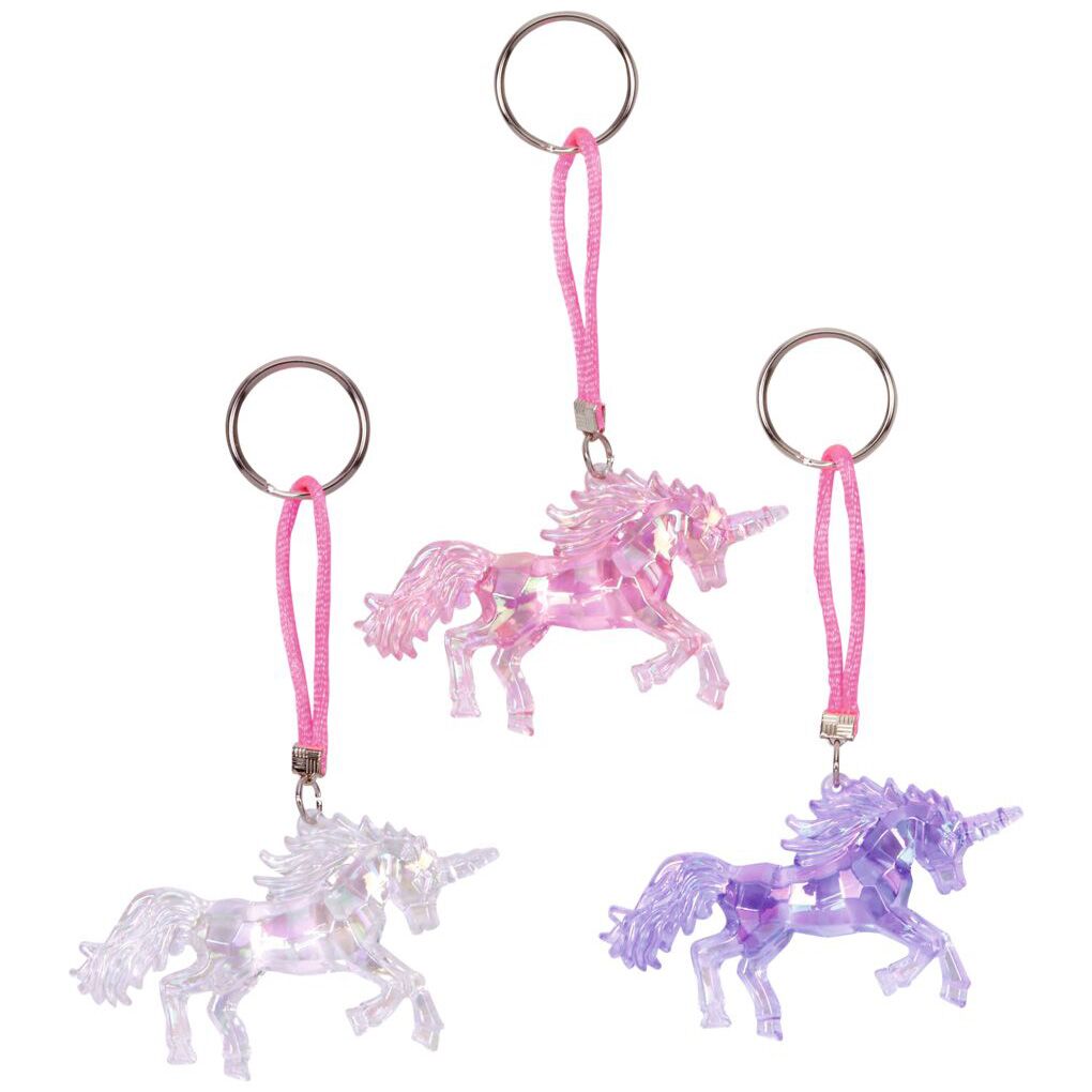 Schlüsselanhänger "Diamant-Einhorn" – Bild 1