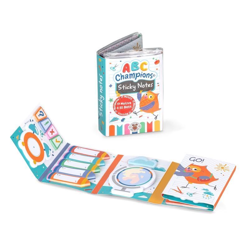 Sticky Notes Mini-Organizer "ABC Champions" – Bild 1