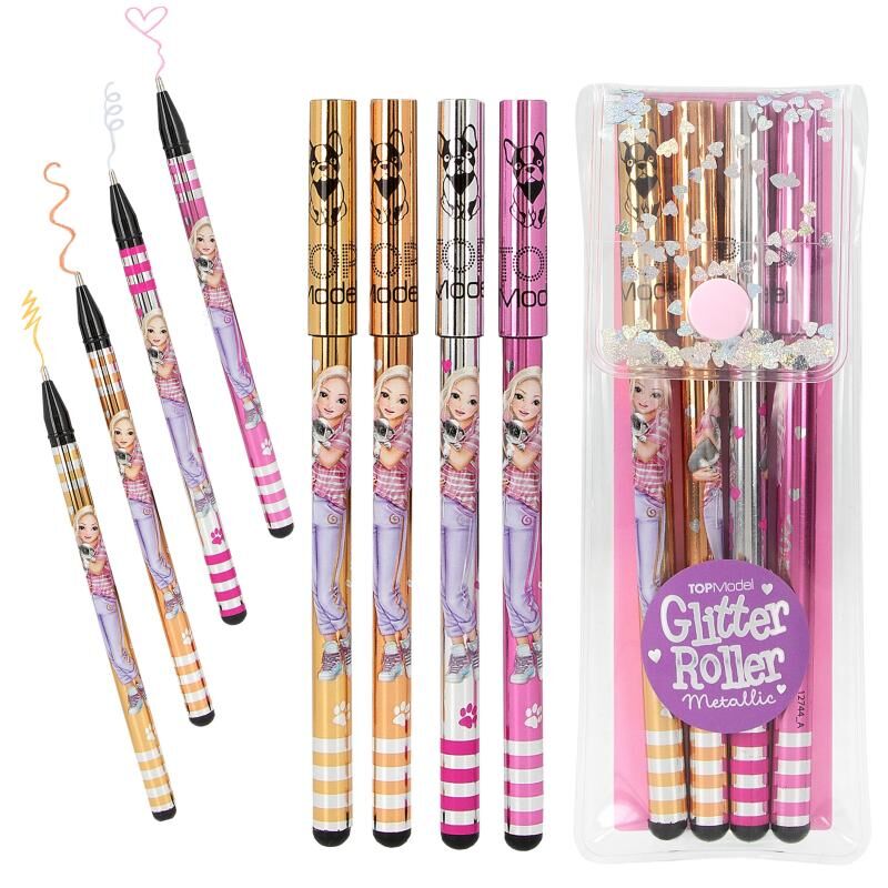 Glitter Gel Metallic Stifte Set "TOPModel" – Bild 1