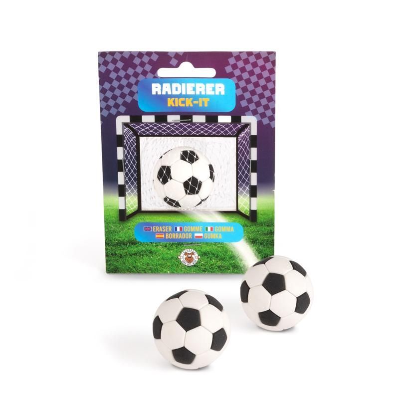 Fußball Radierer "Kick it" – Bild 1