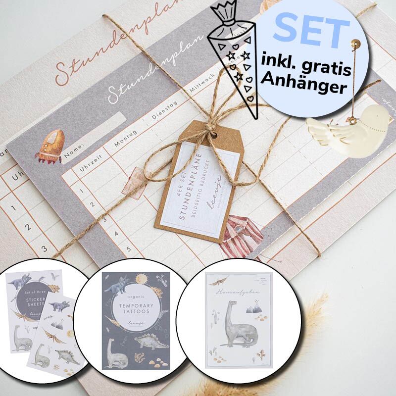 Schulstarter Set "leevje" für Jungs – Bild 1