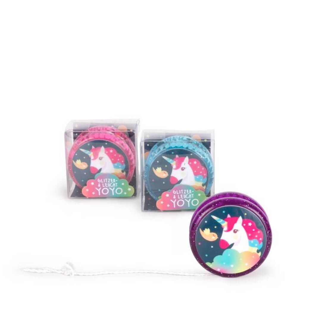 Glitzer Yoyo mit Licht "Dreamland" – Bild 1