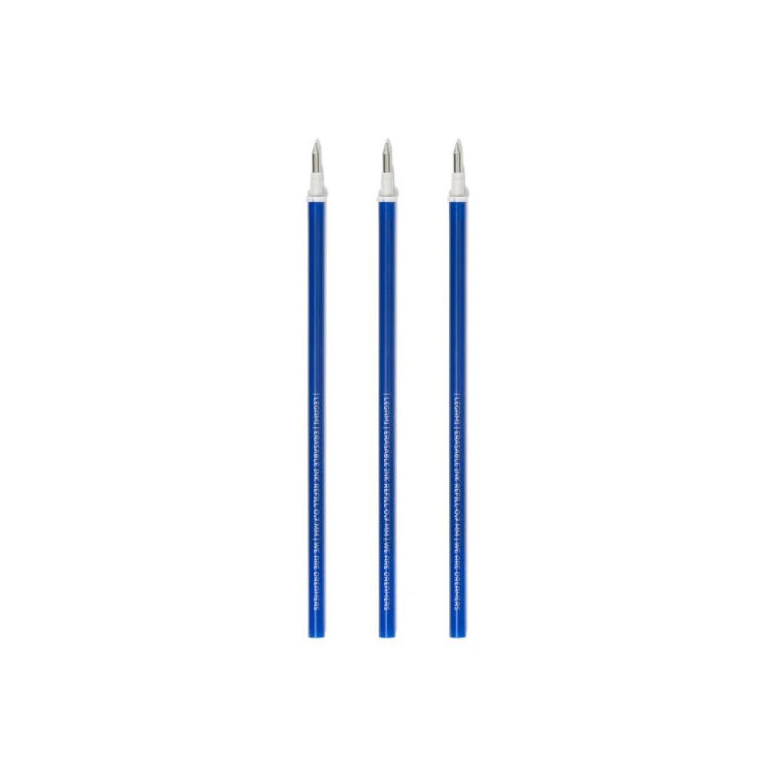 Ersatzminen für löschbare Gelstifte (3er-Set, azurblau) – Bild 1