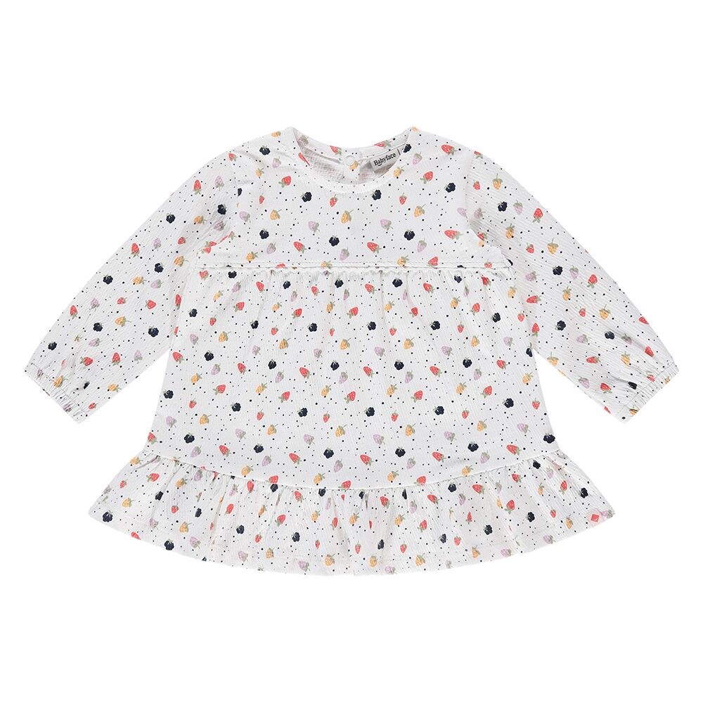 Baby Kleid Long Sleeve (ivory) von Babyface – Bild 1