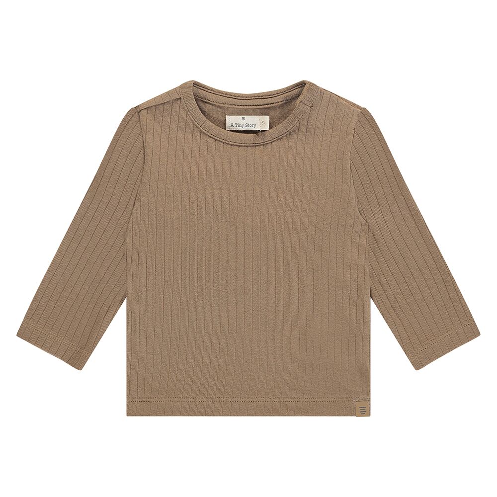 Baby T-Shirt Long Sleeve (caramel) von A Tiny Story – Bild 1