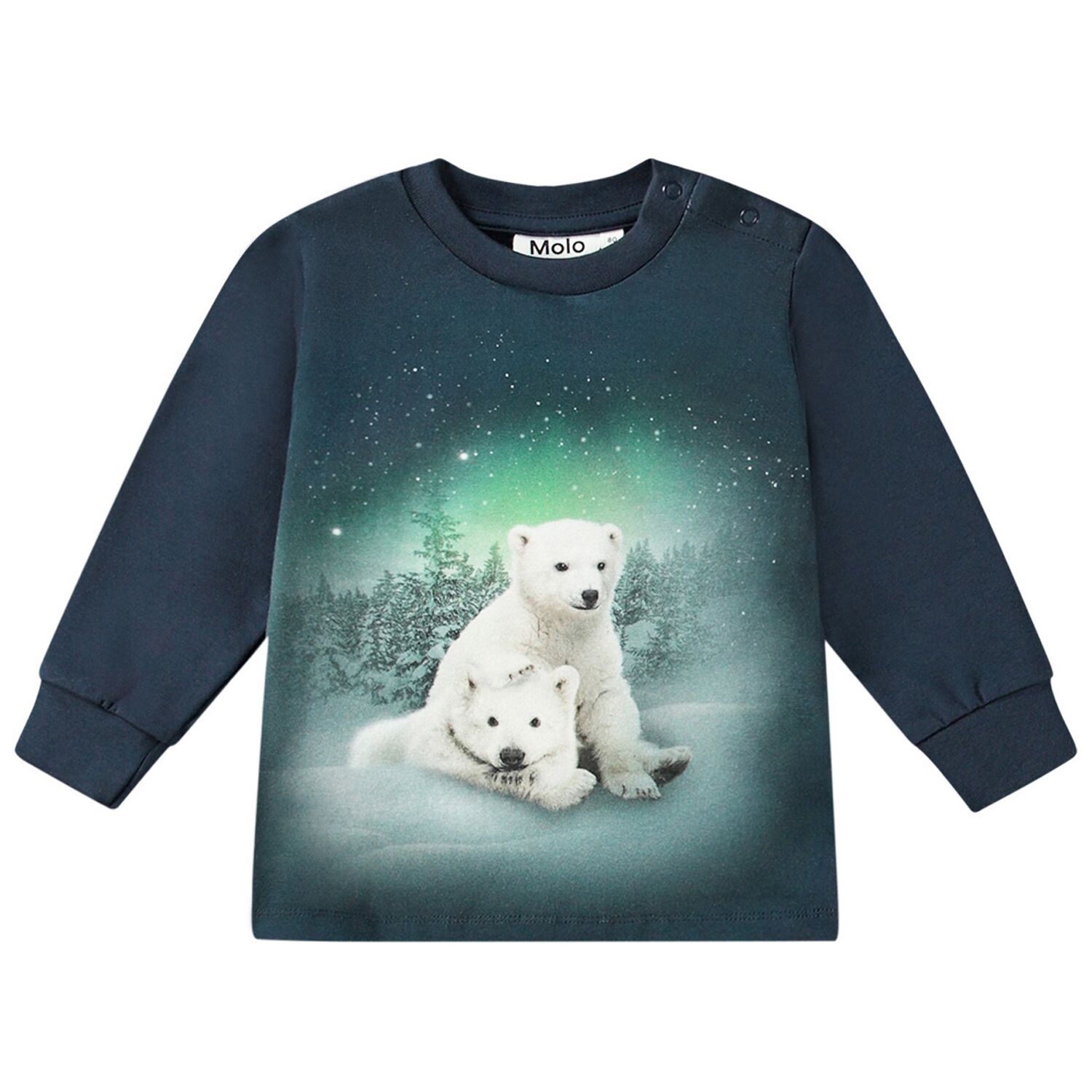 T-Shirt Long Sleeves Eloy (Polar Bear Cubs) – Bild 1
