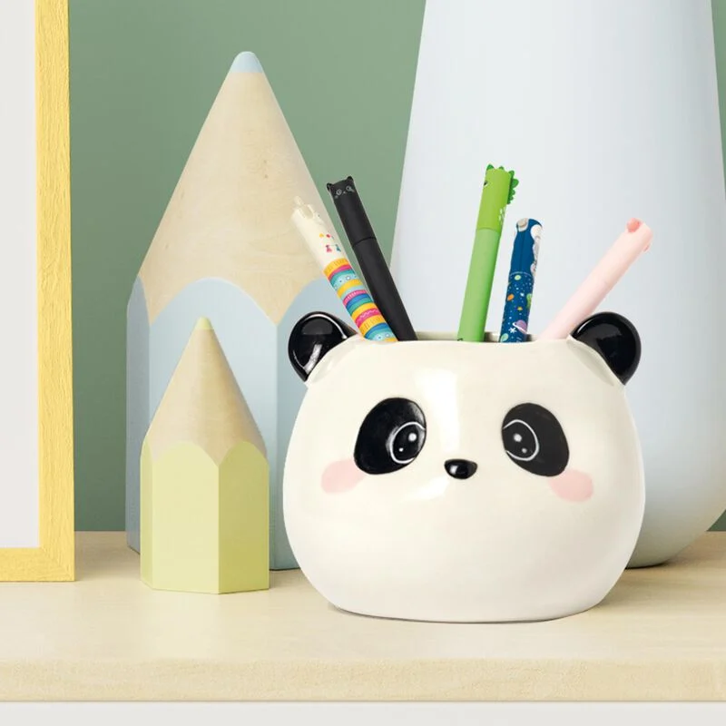 Keramik Stiftehalter "Desk Friends" – Bild 1