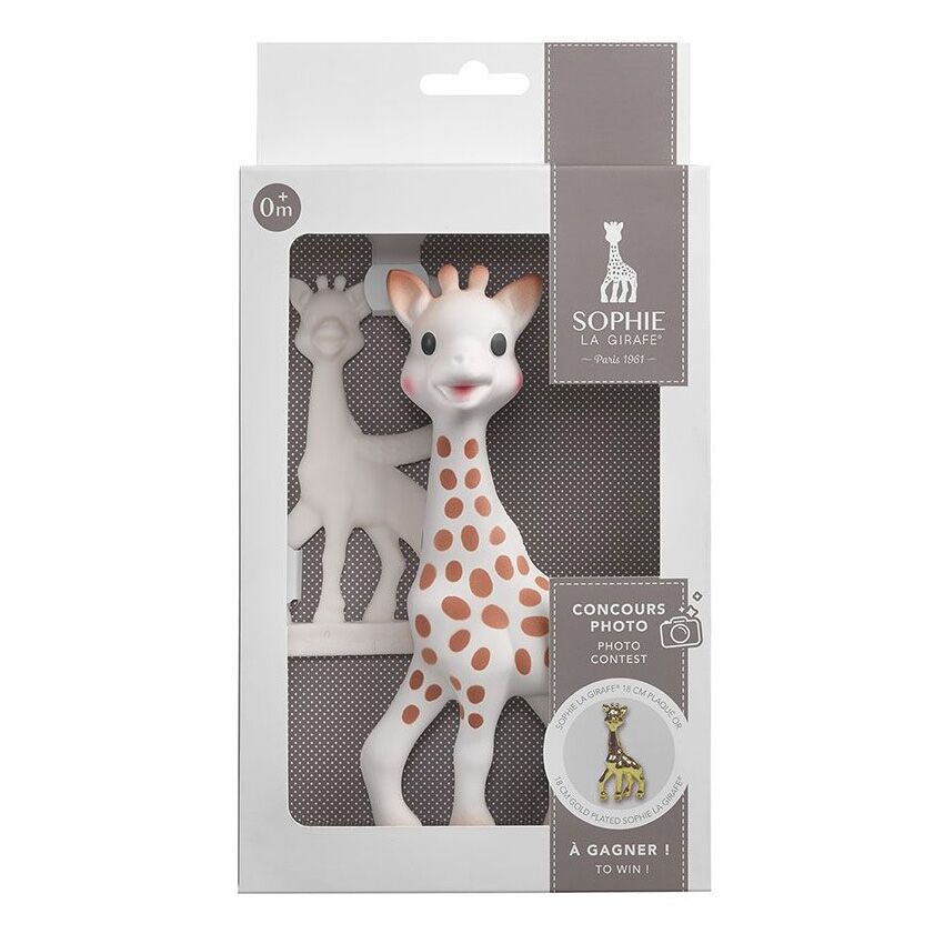 Sophie la girafe mit Beißring, Naturkautschuk (mit Fotowettbewerb Teilnahme) – Bild 1