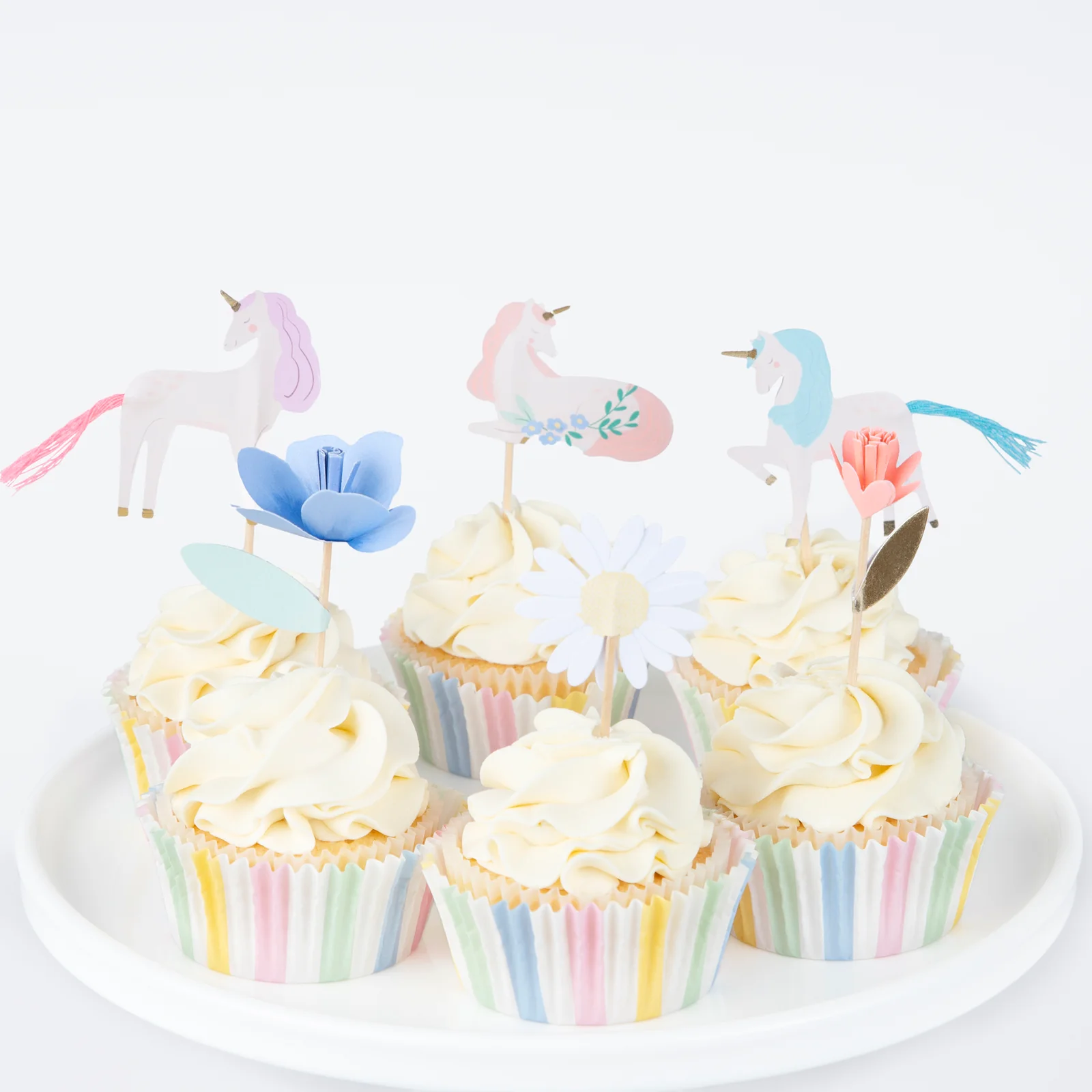 Wiesen Einhorn Cupcake-Topper von Meri Meri – Bild 1