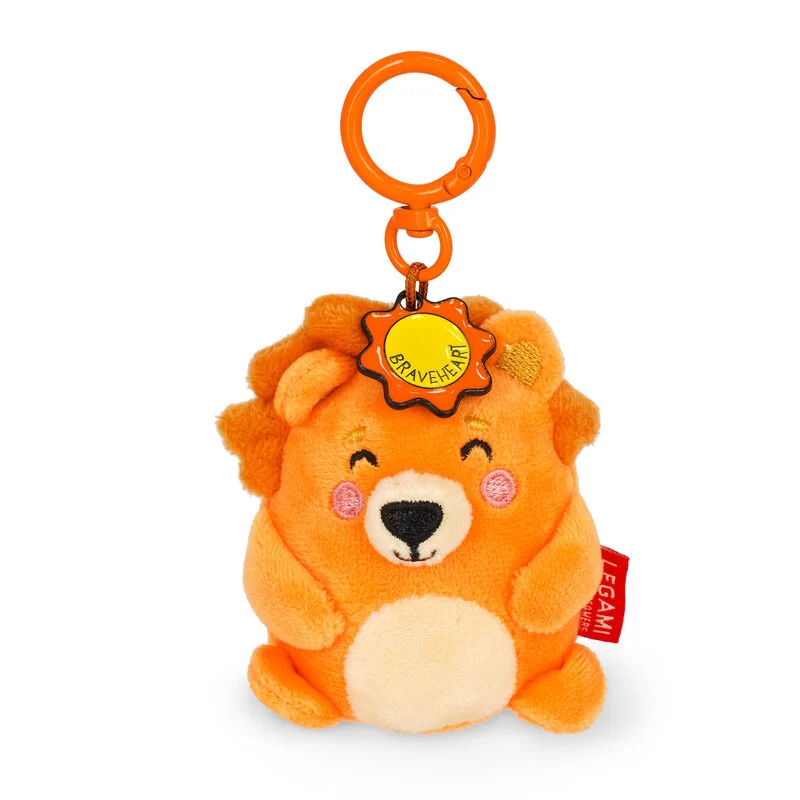 Schlüsselanhänger mit Plüschtier "Super Soft!" Mini, Lion – Bild 1