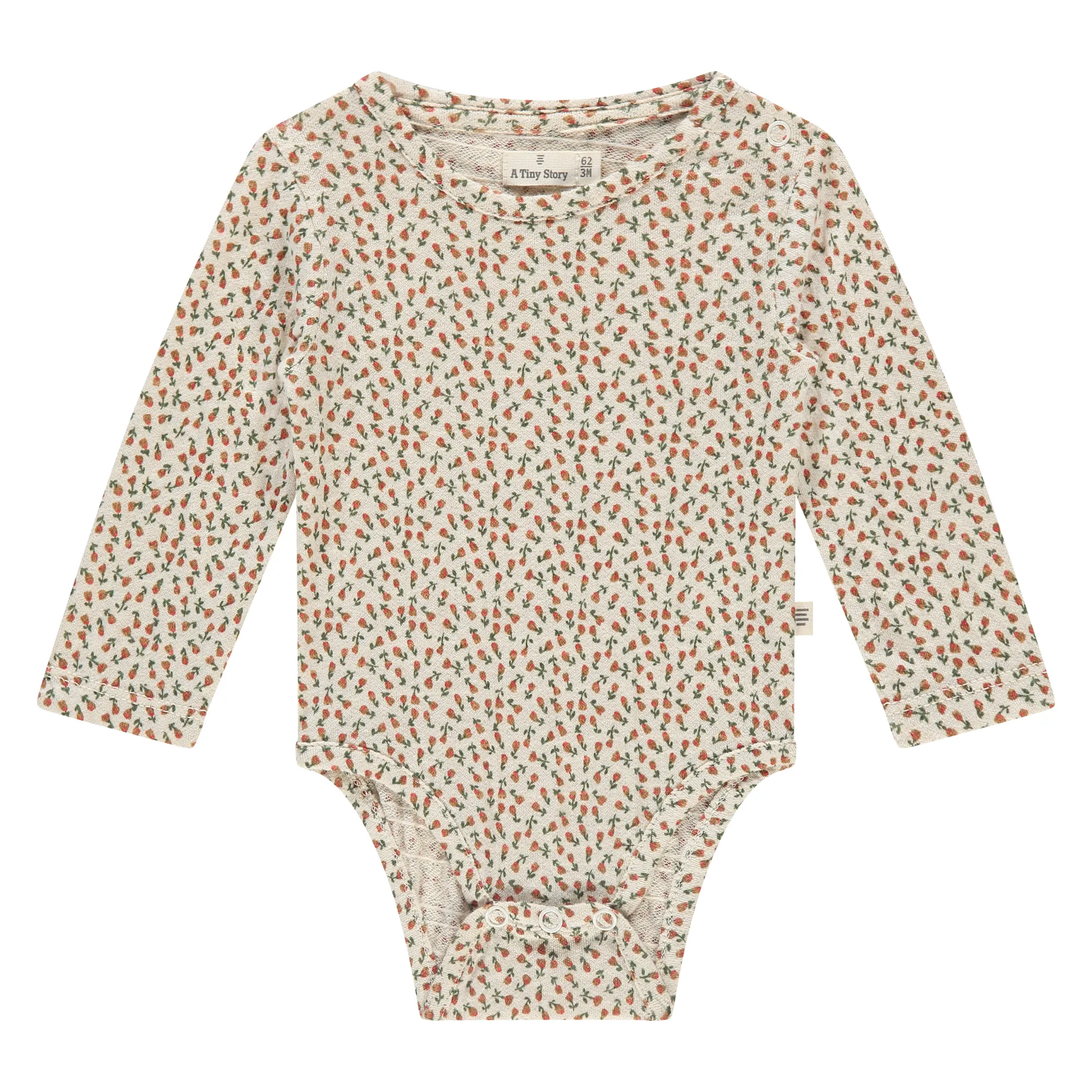 Baby T-shirt Longsleeve (snow) von A Tiny Story – Bild 1