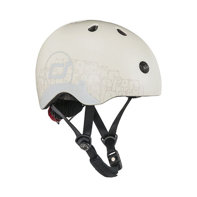 helm_reflective_ash1 Scoot & Ride Helm XXS (reflective ash) – Bild 1