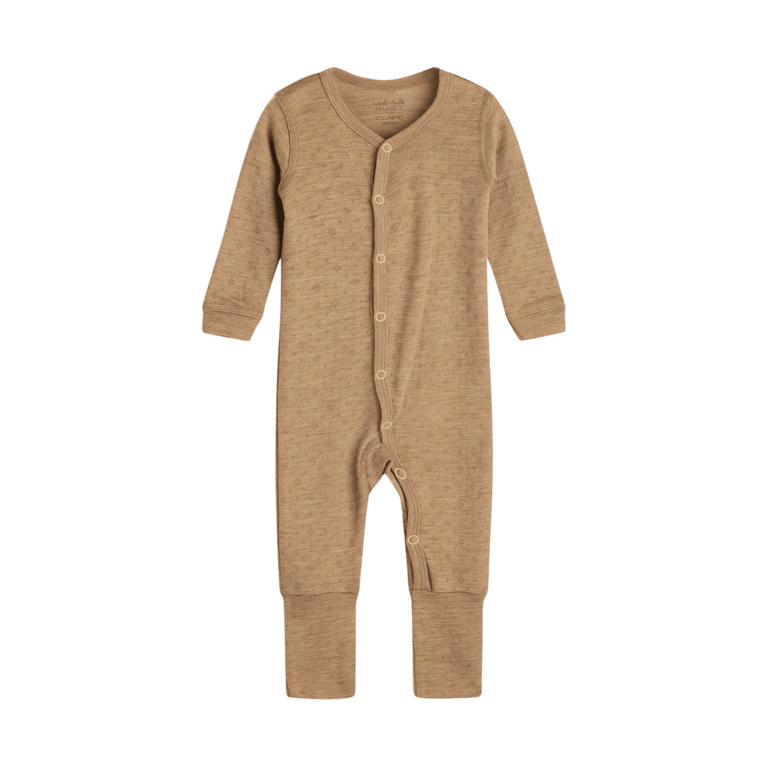 11-00198-37447-3554 HCMili Pointelle Suit (Biscuit), Wolle / Seide – Bild 1