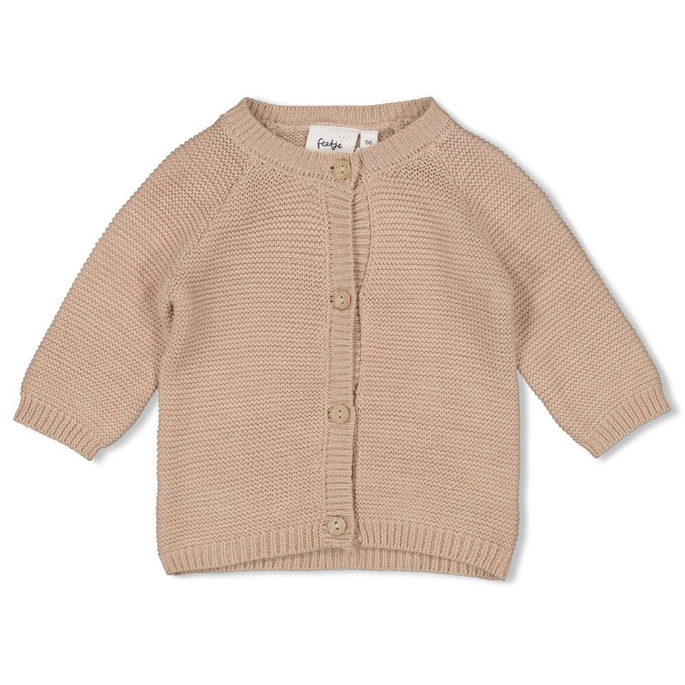 Strickjacke Honey Bear (Sand Melange) – Bild 1