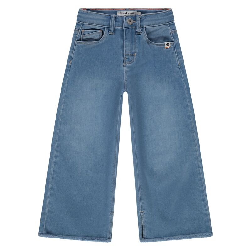 Jeans Hose Wide Leg Denim (Medium Blue) von Stains and Stories – Bild 1