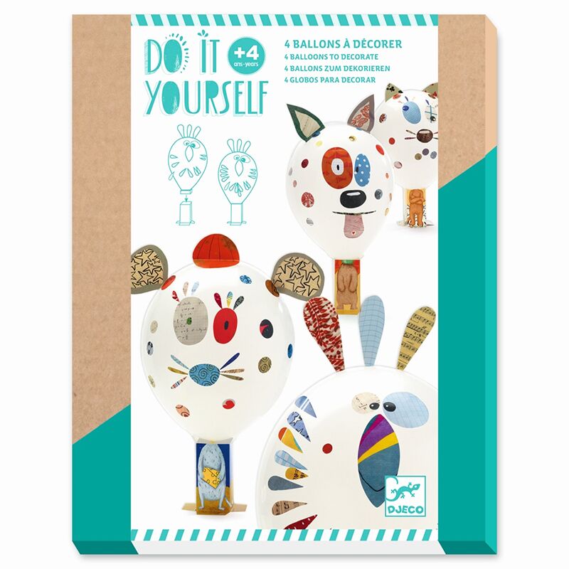 DIYBallonsTiere1 Ballons zum Dekorieren "Tiere" – Bild 1