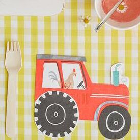 OnthefarmTractorNapkins2 Traktor-Servietten von Meri Meri – Bild 1