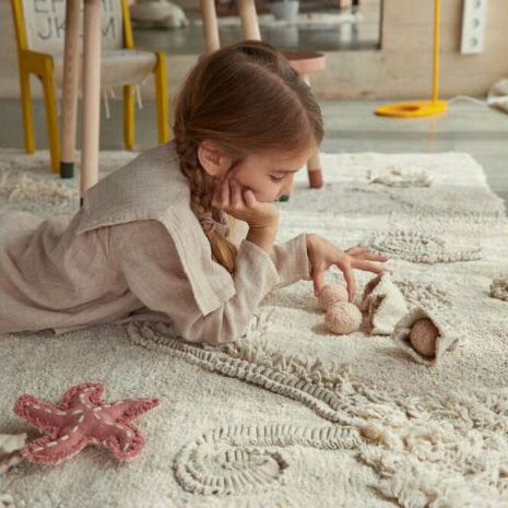 Waschbarer Spielteppich "Meeresboden" – Bild 1