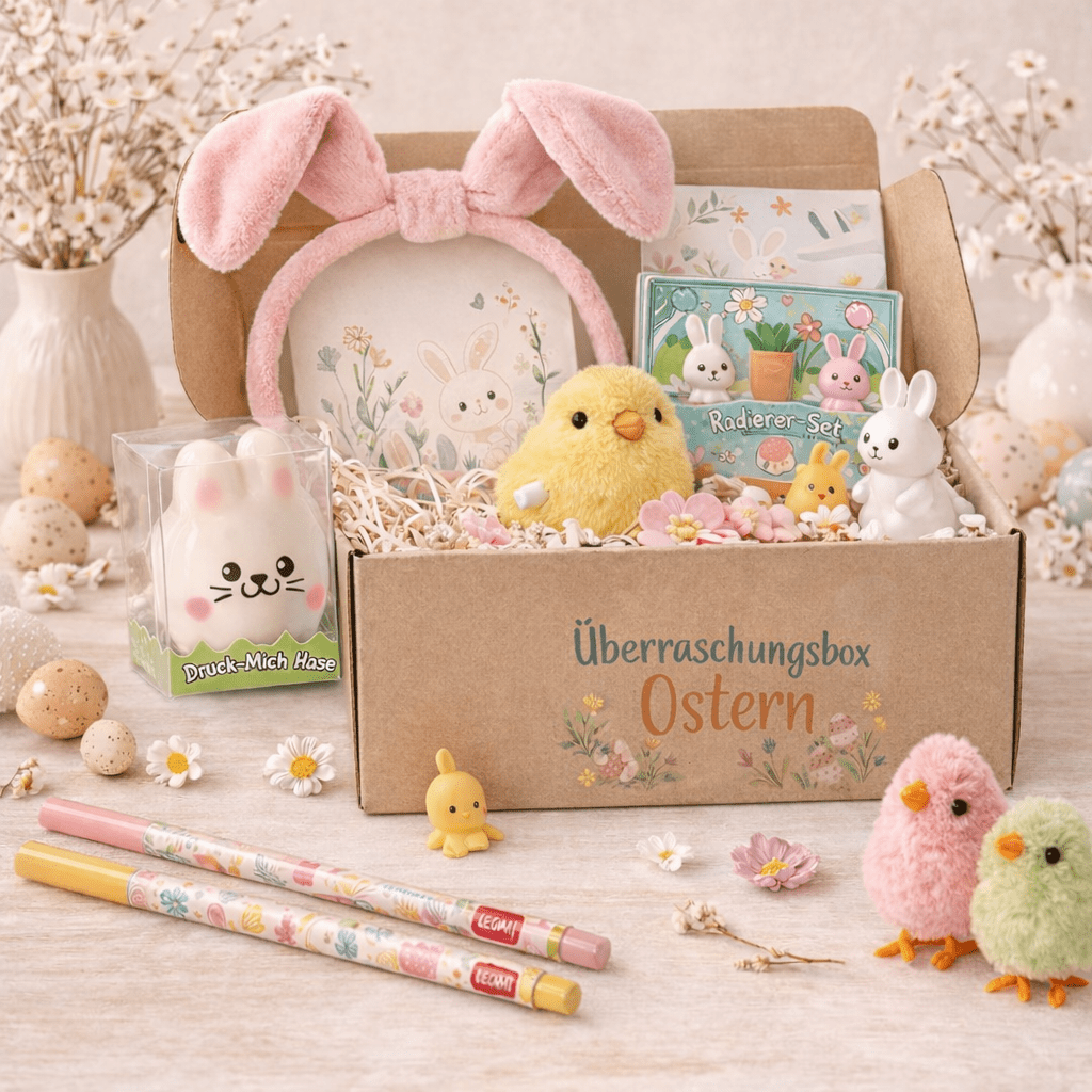 Überraschungsbox "Ostern" (befüllt mit Legami & Trendhaus) – Bild 1