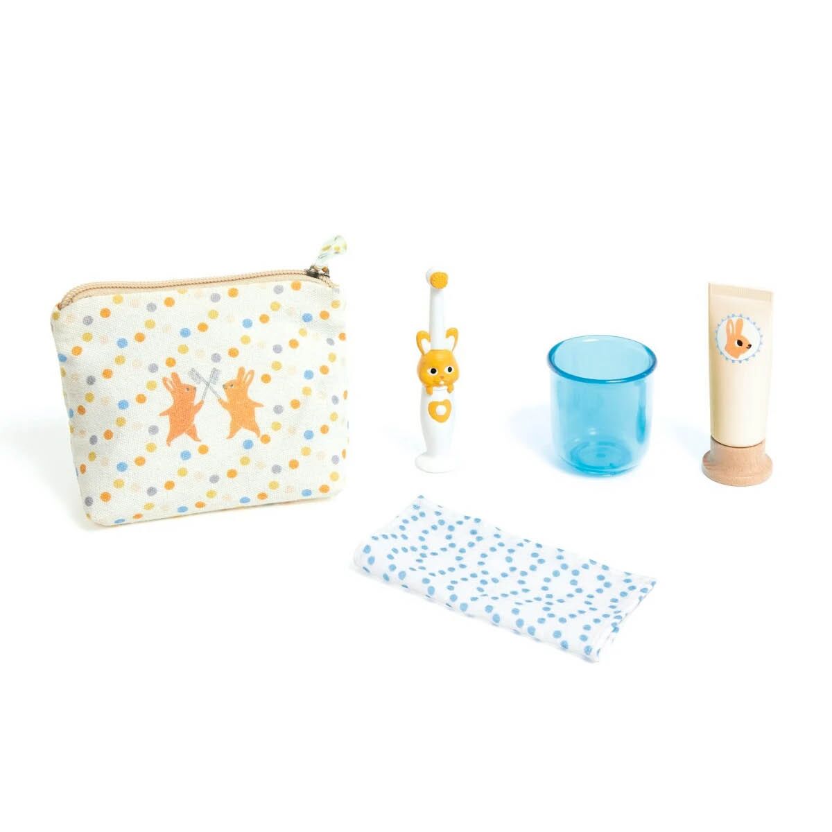 djeco_pomea_kollektion18 Puppen Zahnbürsten Set – Bild 1