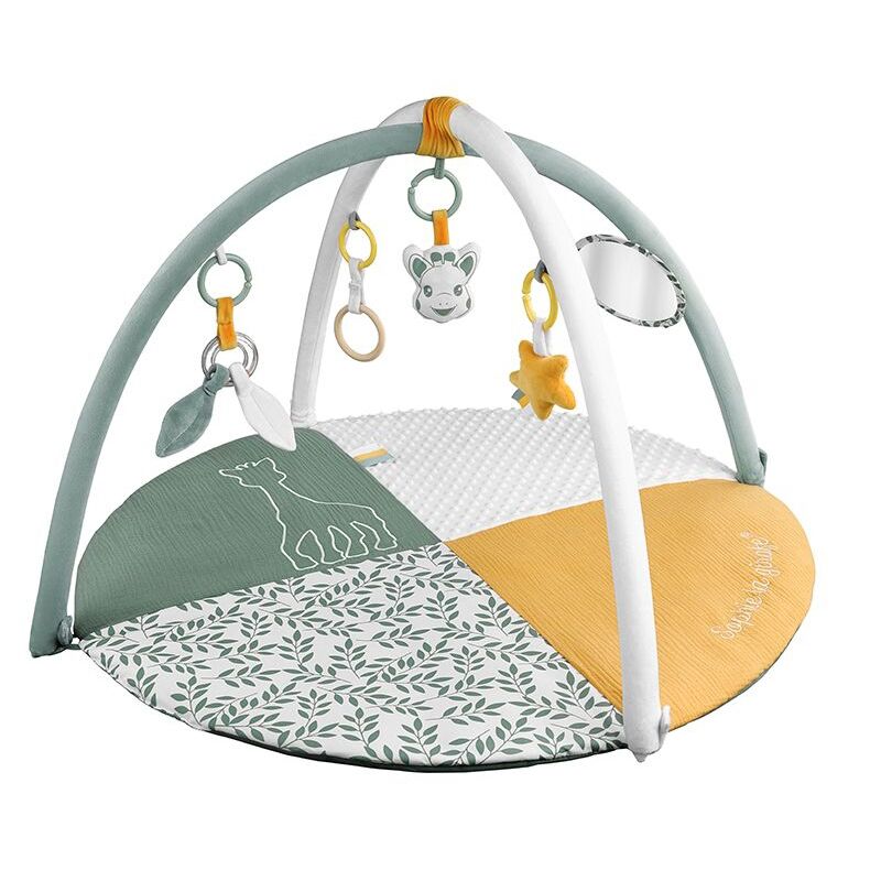 Krabbeldecke + Spielbogen 1 Krabbeldecke + Spielbogen, Activity-Spielzeug und Fotomotiv – Bild 1