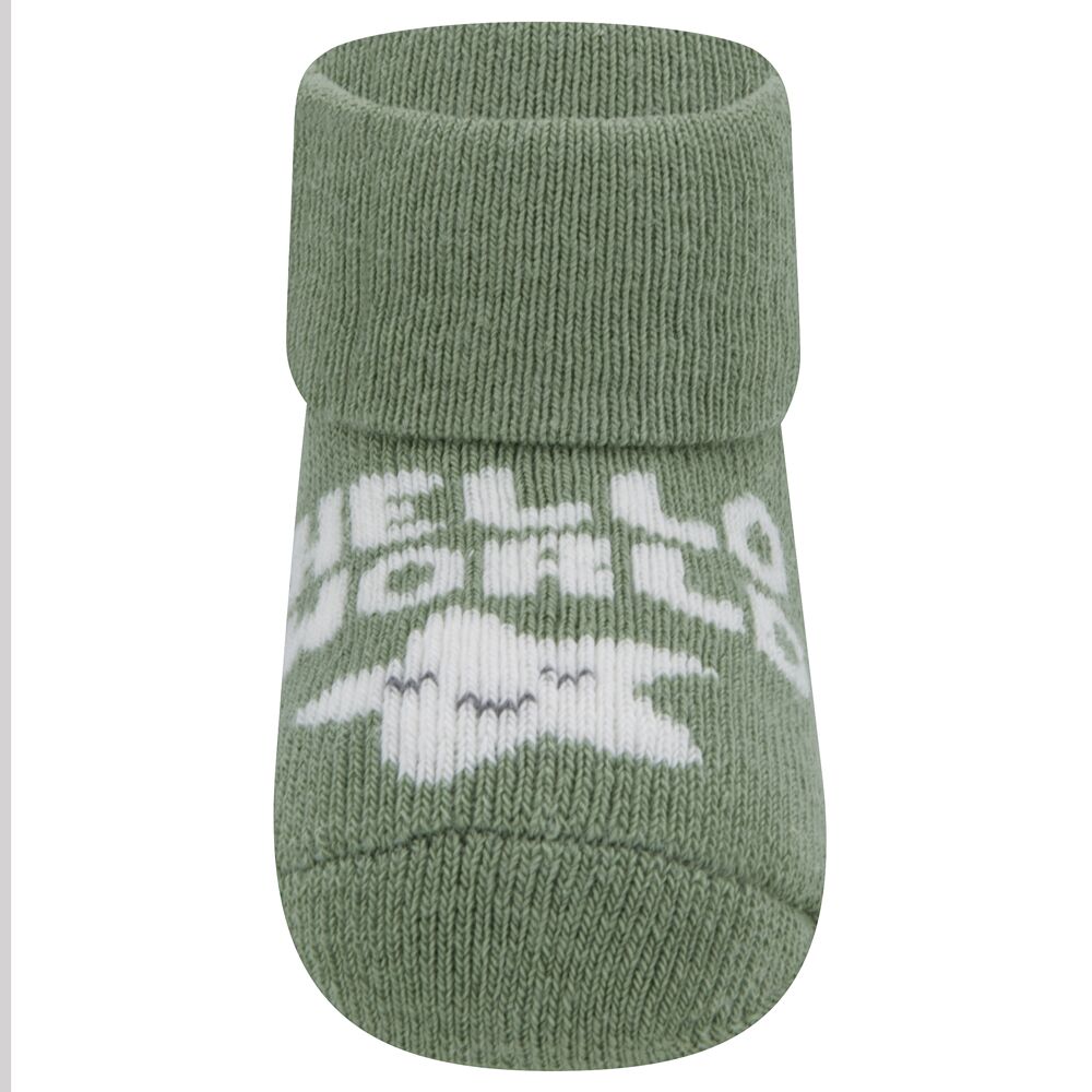 Babysocken 2er Pack "Hello World" (Variante 1) – Bild 1