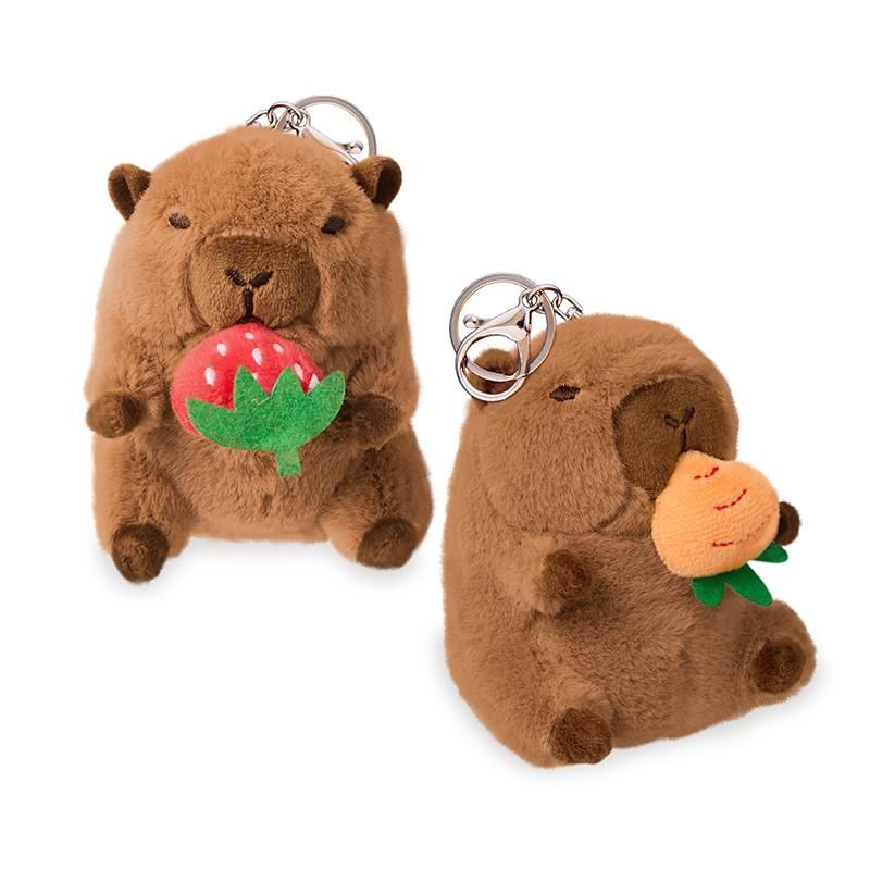 Aufzieh Knuddel Capybara mit Frucht – Bild 1
