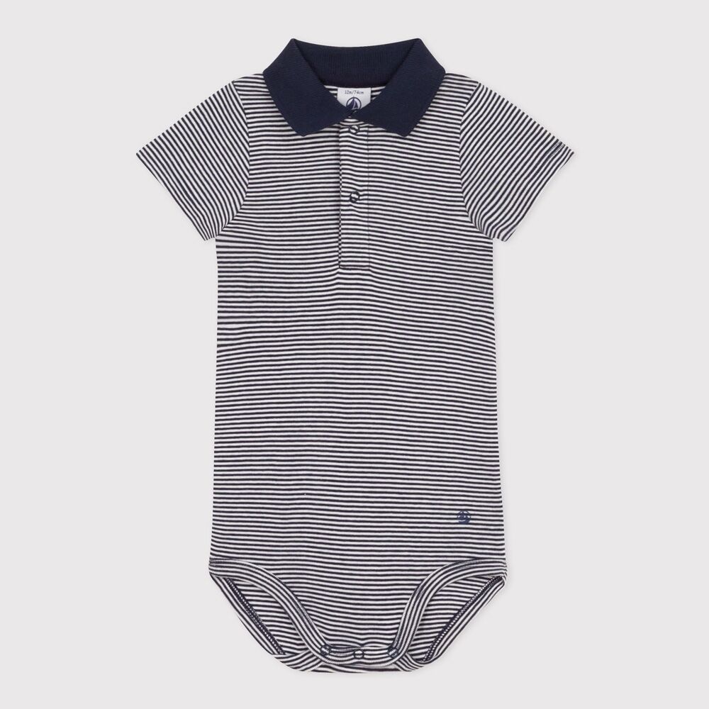 Body MC COL POLO (Smoking / Marshmallow) – Bild 1