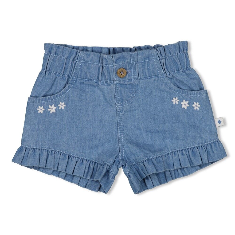 Shorts Rüschen - Summer Denims (H. Blau Denim) – Bild 1