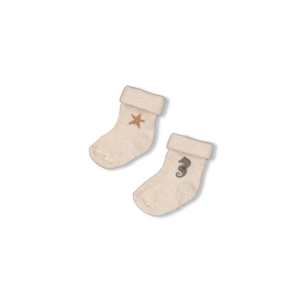 Socken Sea Sweeties von feetje (Natur Melange) – Bild 1