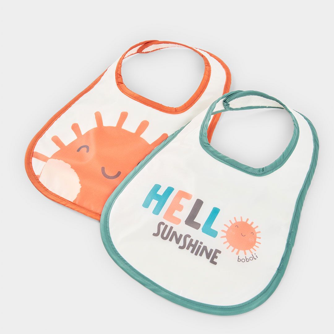 2er Pack Lätzchen (off white) von Boboli – Bild 1