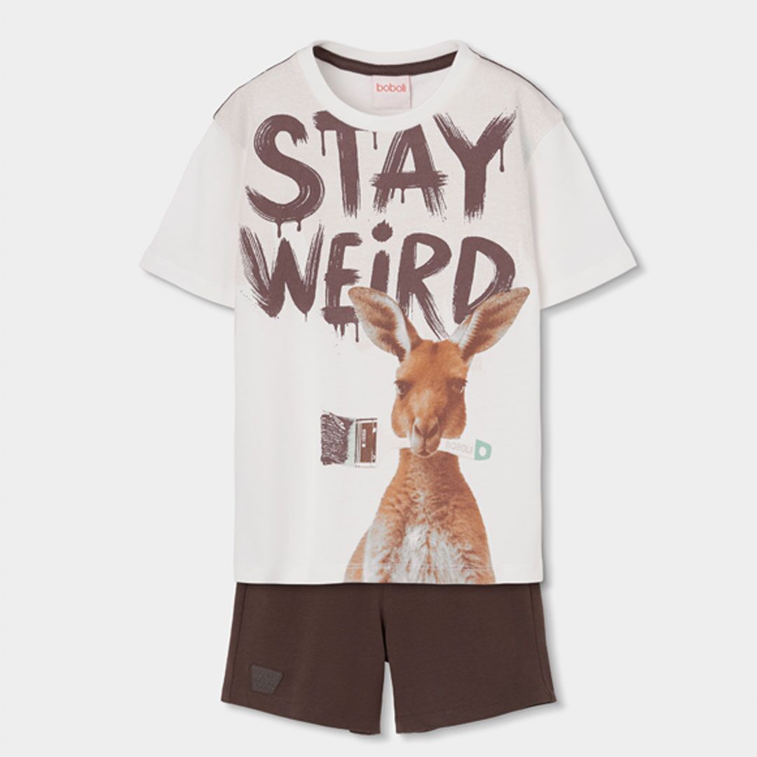 Set Pullover & Hose (off white) von Boboli – Bild 1