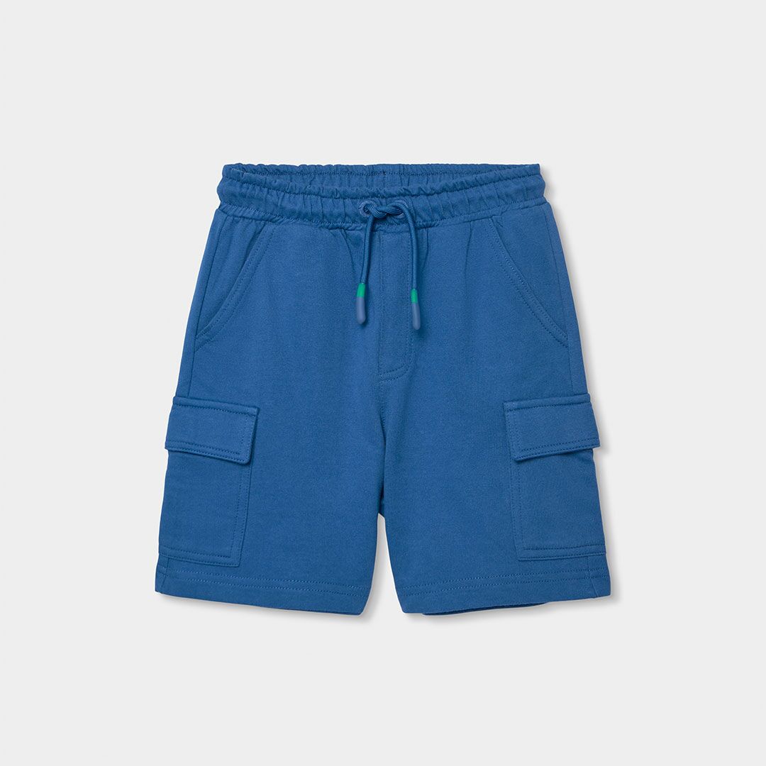 Kurze Sweathose, Bermudashorts (blau) von Boboli – Bild 1
