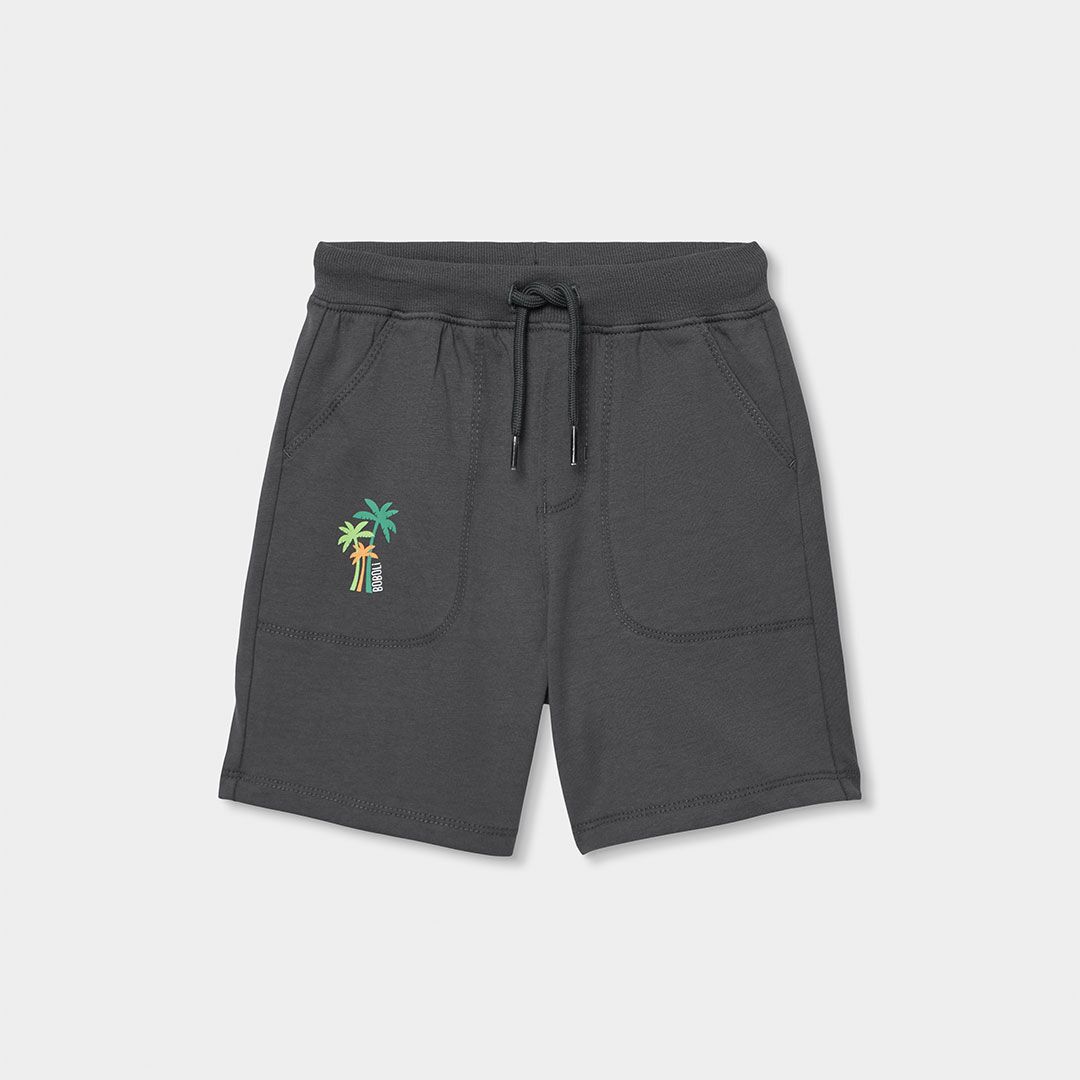 6930428116_a Kurze Hose, Bermudashorts (anthrazit) von Boboli – Bild 1