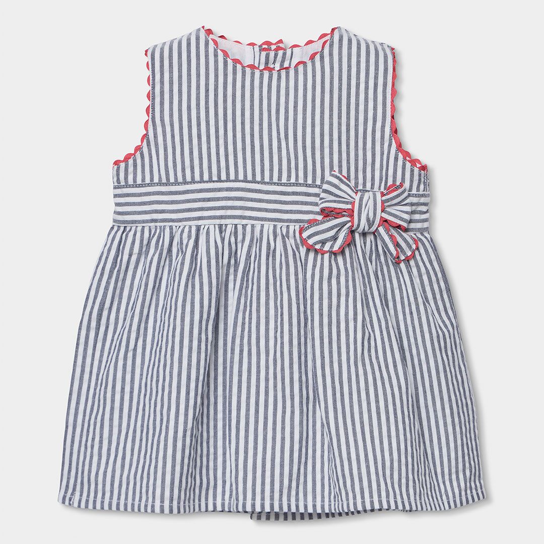 7030119872_a Popelin Kleid (gestreift) von Boboli – Bild 1