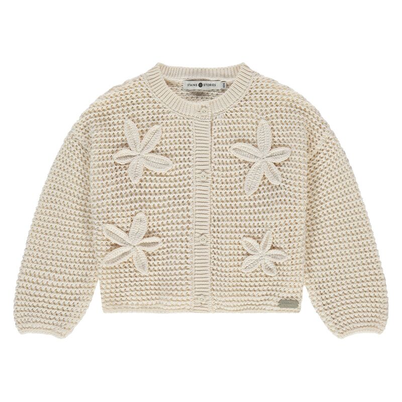 Cardigan (Ivory) von Stains and Stories – Bild 1