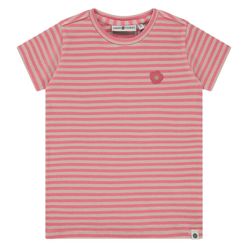 T-Shirt Short Sleeve (Beige) von Stains and Stories – Bild 1